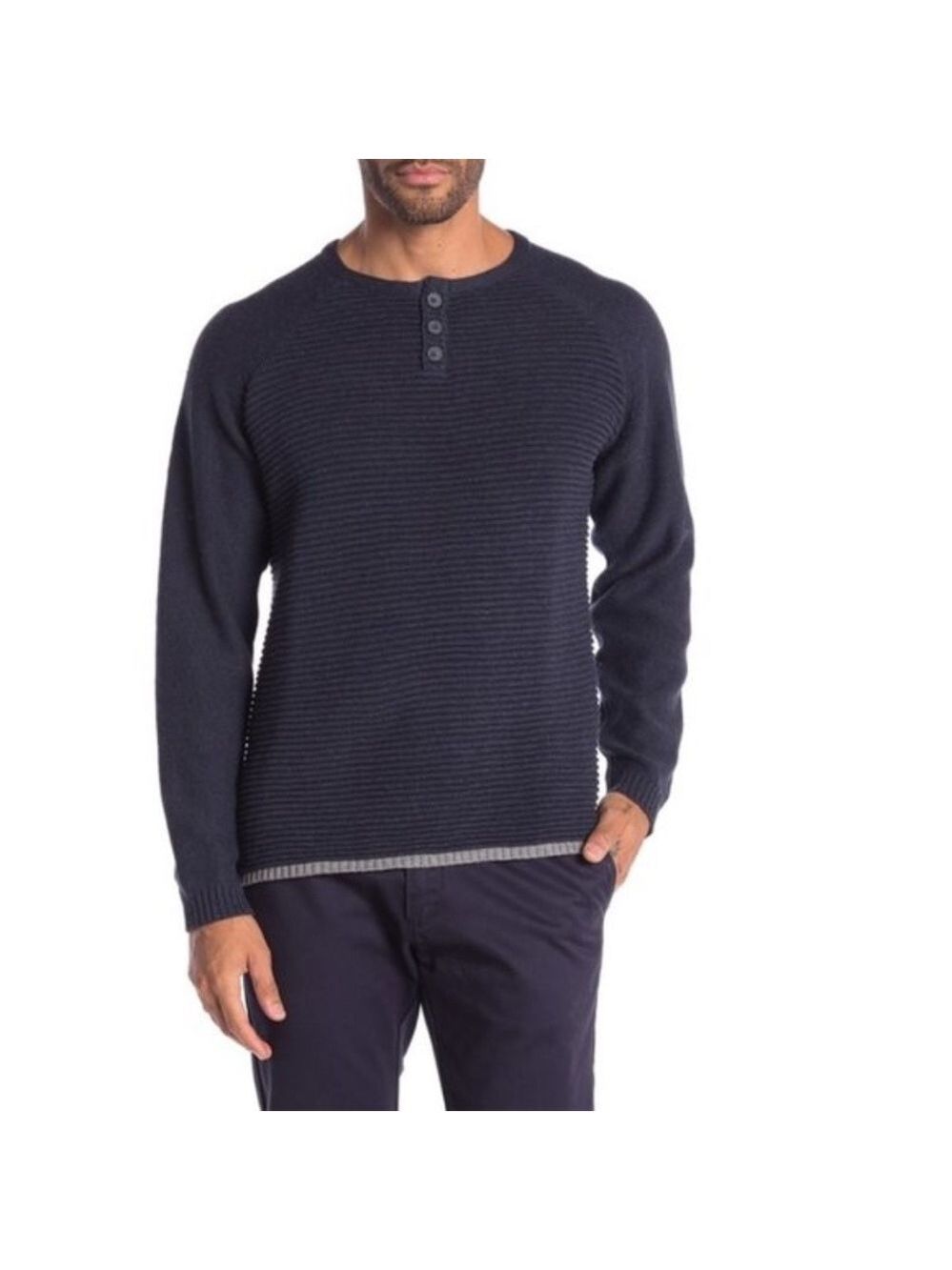 Weatherproof Ottoman Stitch Henley